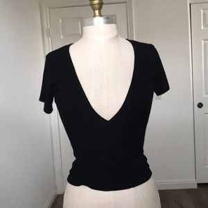 JOHN GALT PLUNGING V NECK